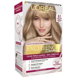 L'Oréal Paris Excellence Creme Permanent haarkleuring - Tint 8.1 Licht asblond