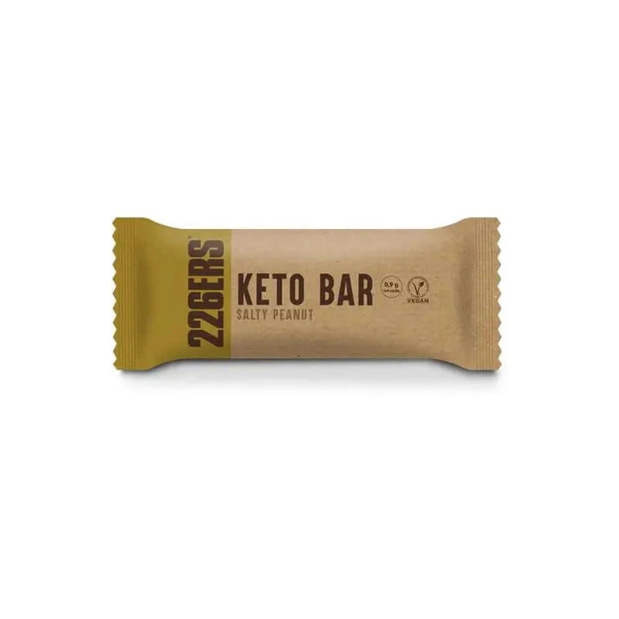 226Ers Keto Bar Barrita Proteica Cacahuete Salado, 45 gr