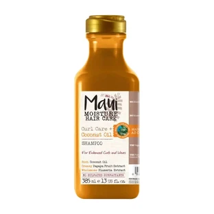 Maui Moisture, Șampon cu ulei de nucă de cocos, definește și descurcă părul creț, 385Ml