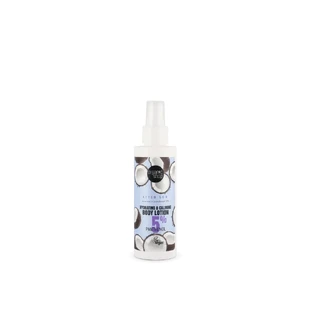 Organic Shop Feuchtigkeitsspendende und beruhigende Körperlotion Aftersun Kokosnuss + Panthenol 5 %, 150 Ml