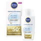 Nivea Sun Ultra Light Tägliches Gesichtsfluid Helle Tönung Spf50+ 40Ml