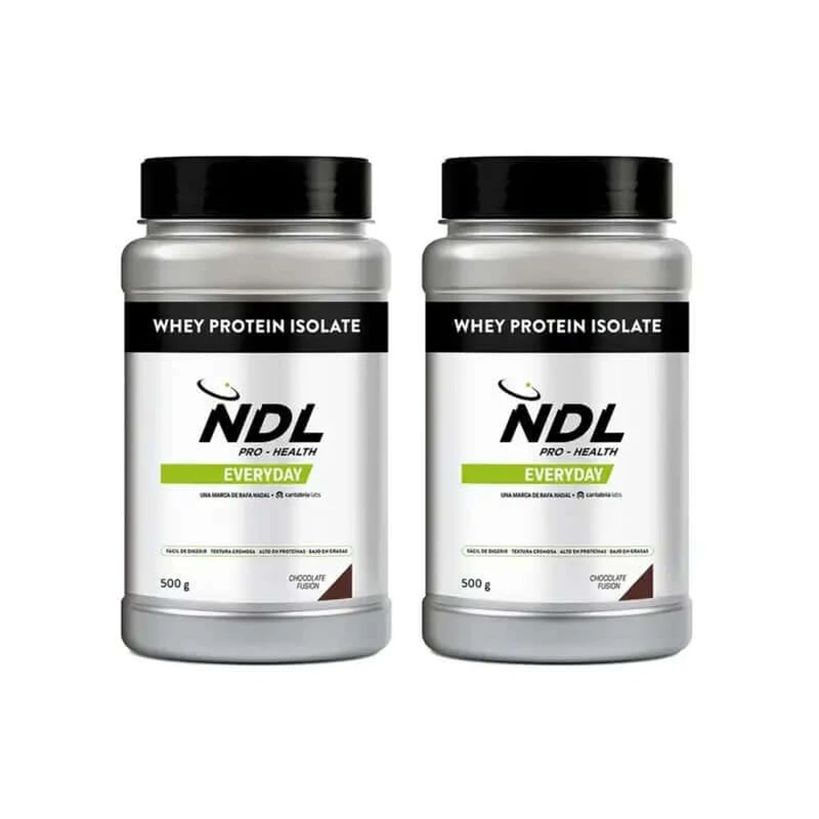 Ndl Pro-Health Whey Protein Isolate - Isolated Protein, Chocolate Fusion , 2X500 G