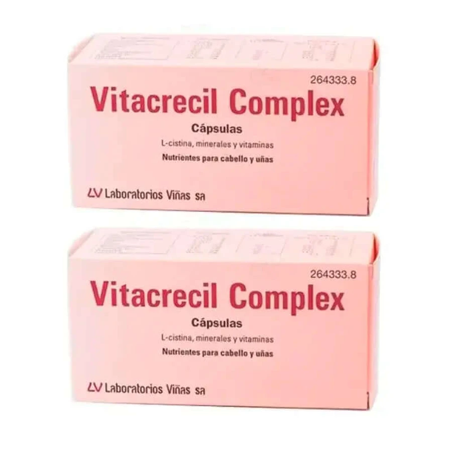 Vitacrecil Complex, Pack 2 x 60 cápsulas