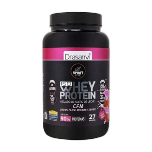 Drasanvi Sport Live Whey Protein Isolate Yogurt Strawberry, 800 grams
