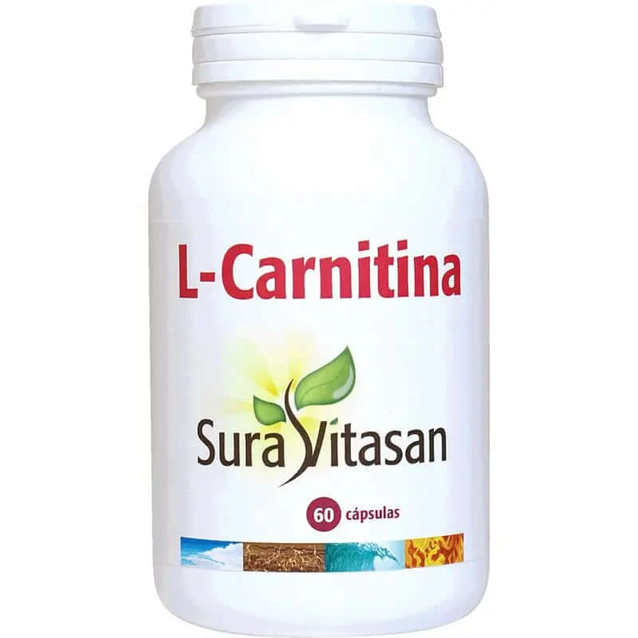 Sura Vitasan L Carnitina 500 Mg , 60 cápsulas