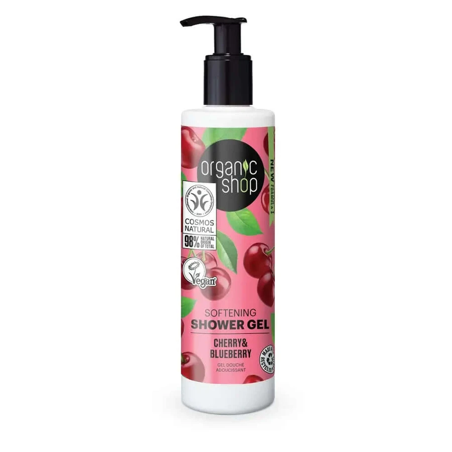 Organic Shop Kers & Bosbes Kalmerende Douchegel, 280 ml