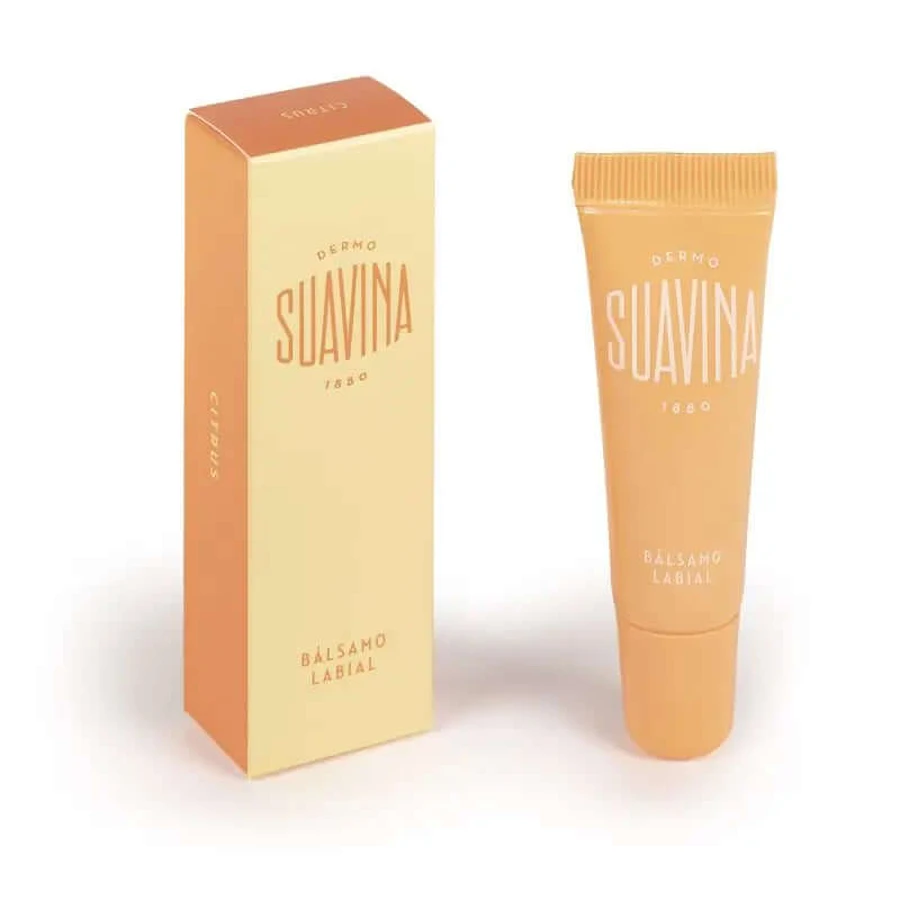 Suavina Idermo Citrus Lippenbalsem Tube, 12 ml