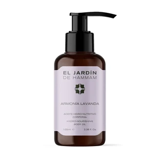 The Hammam Garden Huile corporelle hydro-nourrissante à la lavande et à l'harmonie, 100 ml
