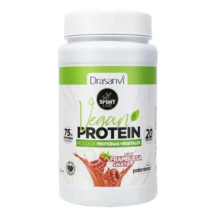 Drasanvi Sport Live Plantaardige Proteïne met Frambozensmaak, 600 gram