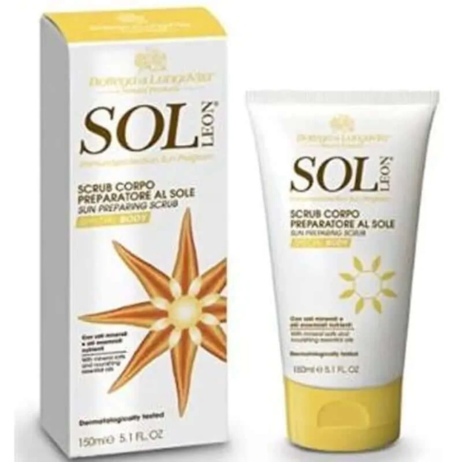 Bottega Di Lungavita Sol Leon Exfoliating Scrub Before Sun 150Ml