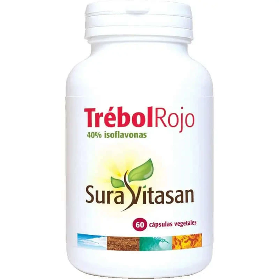 Sura Vitas Trebol Rojo , 60 cápsulas