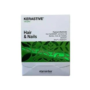 Kerastive Vegan Cheveux et Ongles, 60 Capsules