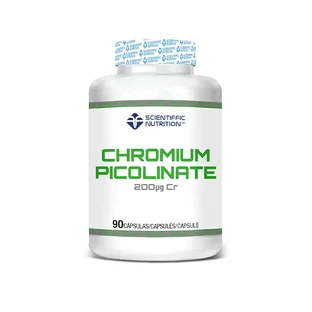 Scientiffic Nutrition Picolinato De Cromo Cápsulas, 90 capsulas