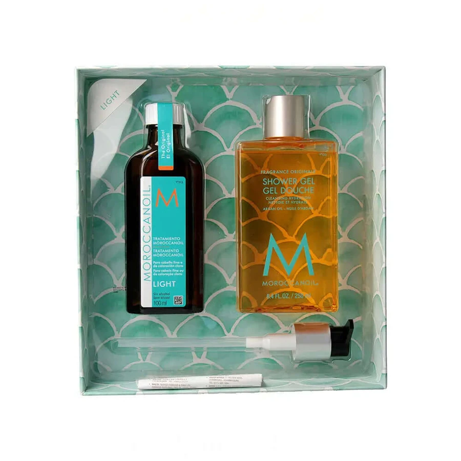 Moroccanoil Light Argan Oil Treatment Pack & Duschgel