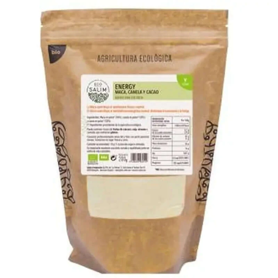 Eco Salim Energie Maca-Kaneel-Cacao 150Gr Bio Veganistisch