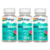 Solaray Total Cleanse Liver Pack 3 x 60 Cápsulas