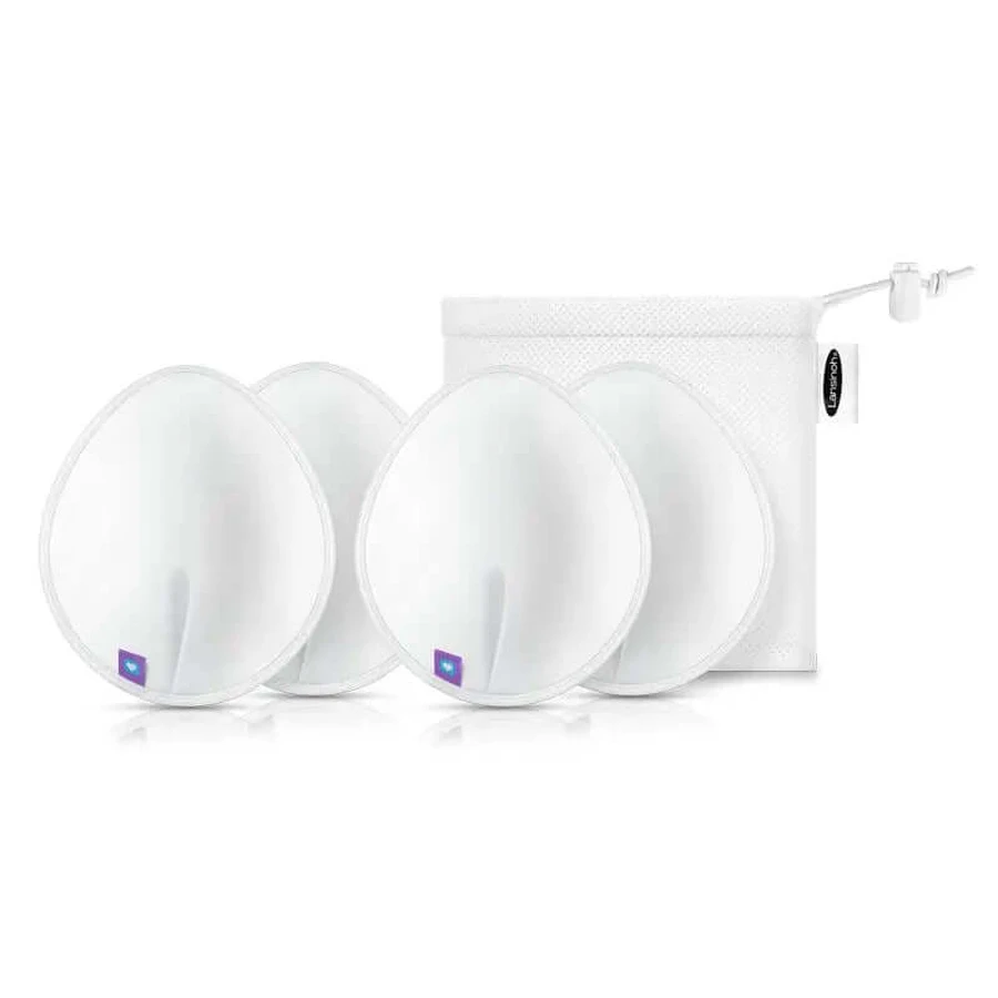 Lansinoh Washable Breastfeeding Pads , 4 units