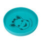 Piatto in silicone Sophie la Giraffa, Turchese, Vulli