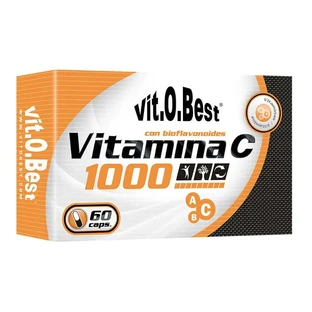 Vit.O.Best Vitamin C 1000 + Bioflavonoide, 60 Kapseln