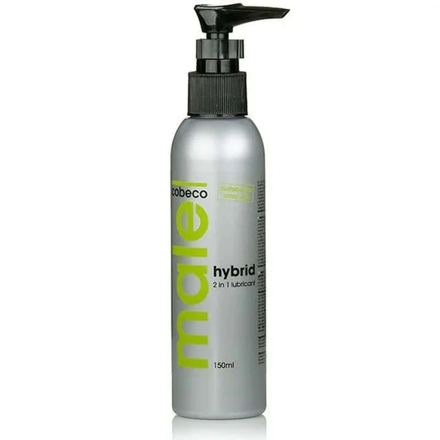 Cobeco - Männlich Männlich Männliches Hybrid-Gleitmittel 2 in 1, 150ml