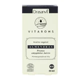 Drasanvi Vitaroms Sweet Almond Vegetable Oil Bio (First Cold Pressure) Ecocert , 50 ml