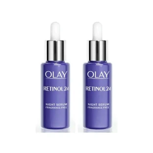 Olay Regenerist Retinol 24 Nacht Serum, verpakking 2 x 40 ml