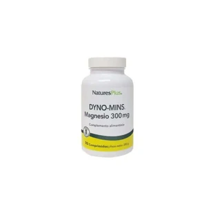 Natures Plus Dyno-Mins Magnesio 300Mg, 90 Comprimidos