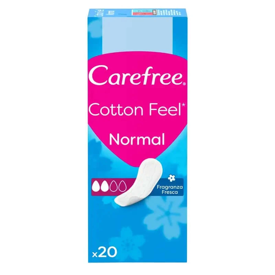 Carefree Cotton Feel Normal Frisse Geur 20 stuks.