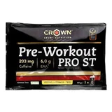 Crown Sport Nutrition Pre Workout Pro St Citrus Einzeldosis, 24 x 15 Gramm