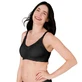 Medela 3 In 1 Still- und Milchpumpen-BH Schwarz S, 1 St.