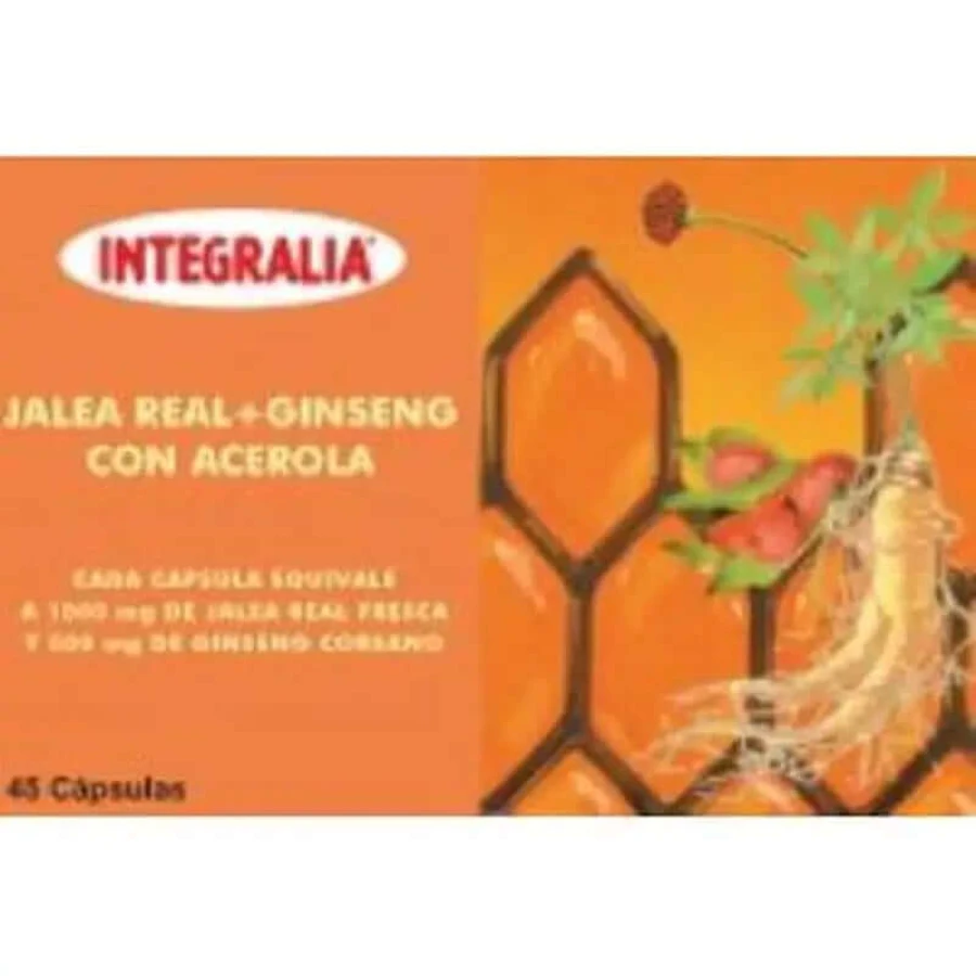 Integralia Royal Jelly+Ginseng With Acerola 45 Capsules