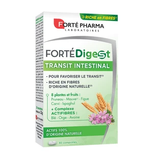 Forte Digest, tránsito intestinal, 30 comprimidos, Forte Pharma