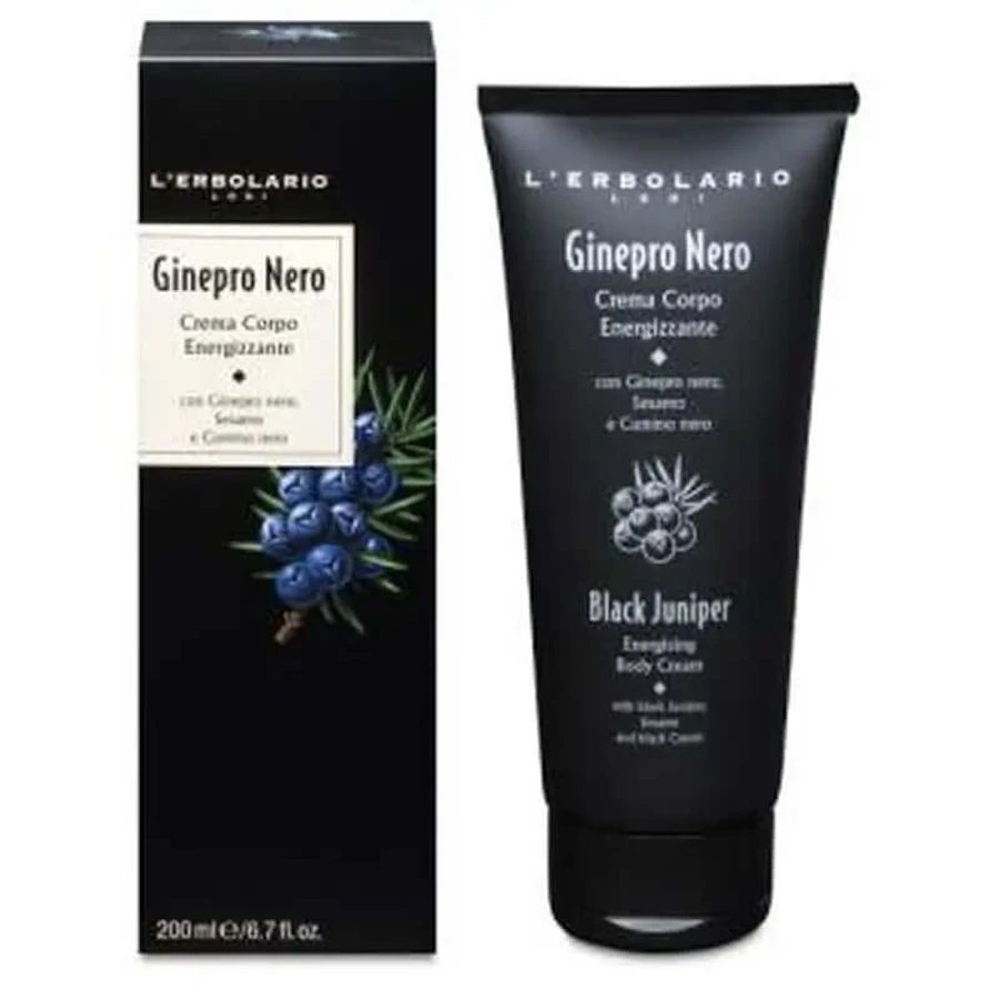 L'Erbolario Black Juniper Body Cream 200Ml