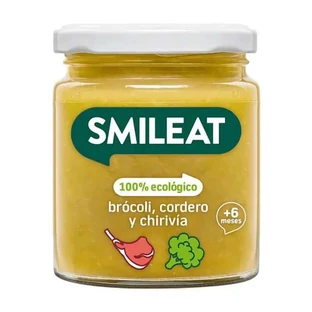 Smileat Bio Brokkoli mit Lamm und Pastinake, 230 gr.