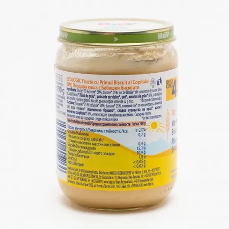 Obst und Getreide, +4 Monate, 190 gr, Hipp