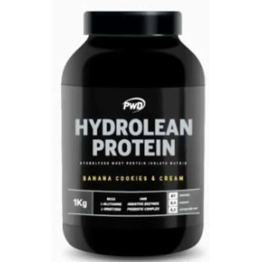 Pwd Hydrolean Eiwit Banaan Koekjes-Crème 1Kg