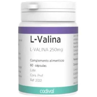 Codival L-Valina 250Mg. 60Cap