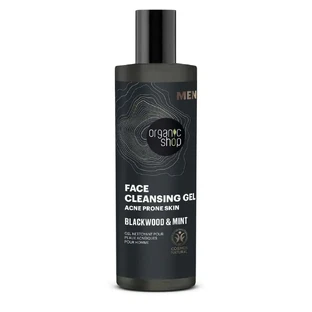 Organic Shop Eikenboomschors & Pepermunt Reinigingsgel voor de acnehuid, 200 ml