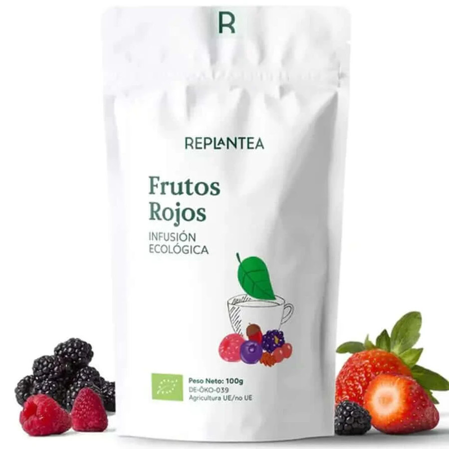 Replantea Organic Red Fruit Infusion, 100 grams