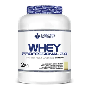 Scientiffic Nutrition Whey Professional 2.0 Choco White Kaneel, 2 kg
