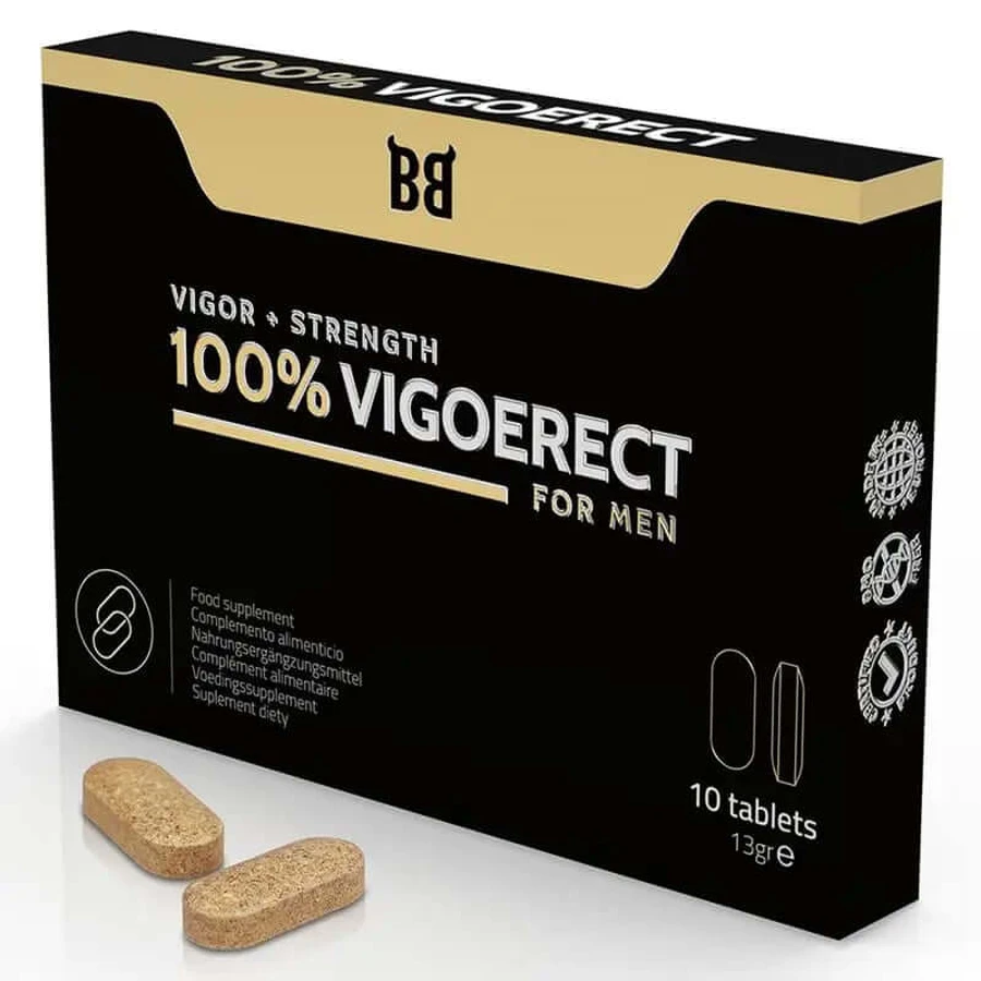 Blackbull By Spartan 100% Vigoerect Male Enhancer 10 Capsules