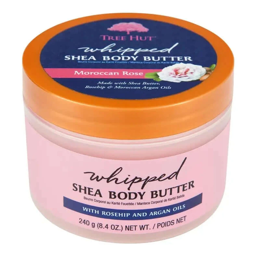 Tree Hut Soufflé Body Butter, Moroccan Rose, 240 grams