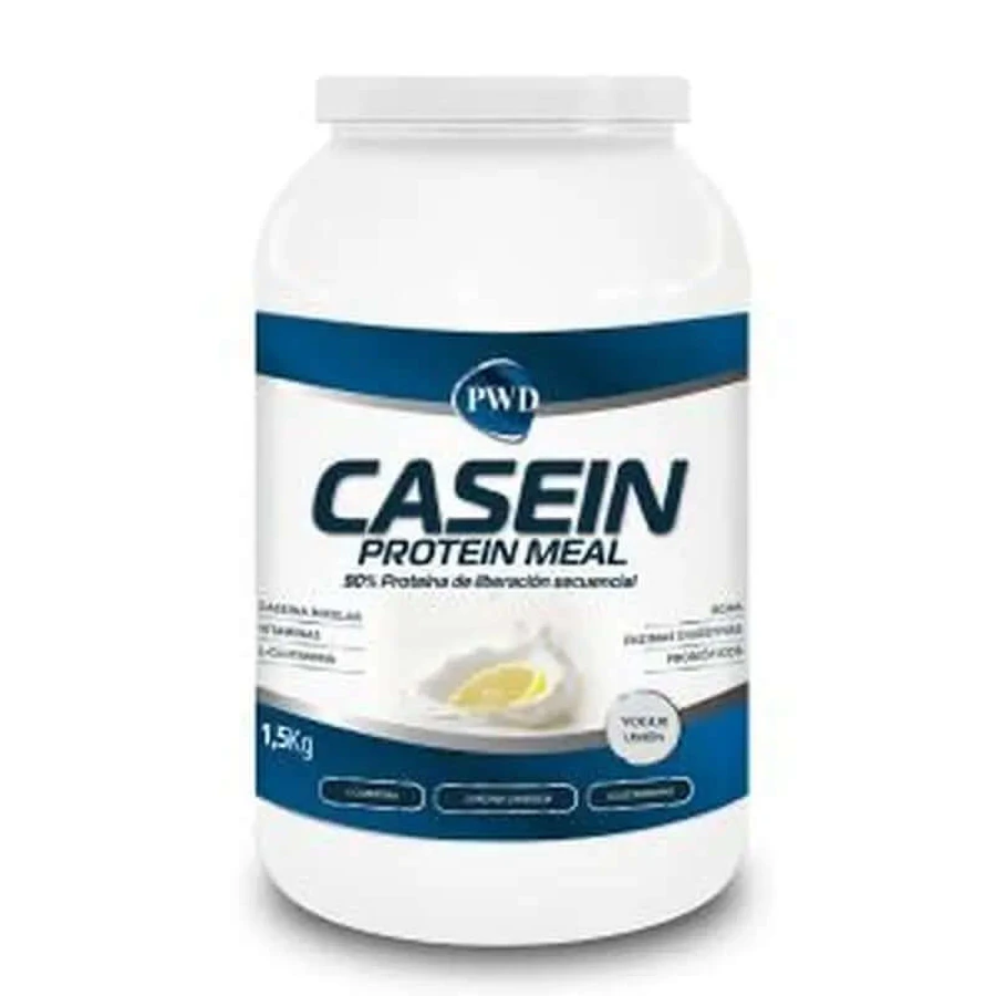 Pwd Caseïne Eiwit Maaltijd Yoghurt Citroen 1,5Kg