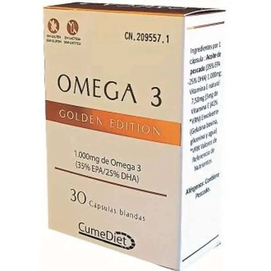 Cumediet Omega 3 Golden 30Perlas