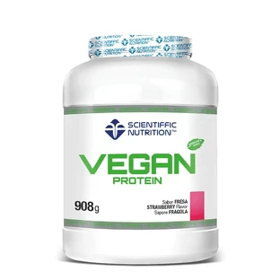 Scientiffic Nutrition Vean Proteïne Aardbei - Crème, 908 g