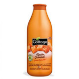 Moisturising shower gel with milk and caramel flavour, 750 ml, Cottage