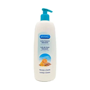 Alvita Lait corporel orange et cannelle, 400 ml