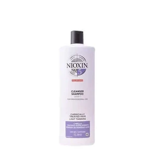 Wella Nioxin Clean Shampoo System 5 Mild Behandeltes Haar 300 Ml