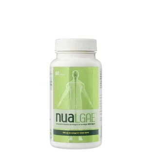 Nua Biological Nualgae Nahrungsergänzungsmittel, 60 Perlen