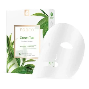 Foreo Masque en feuille Farm To Face - Thé vert x3